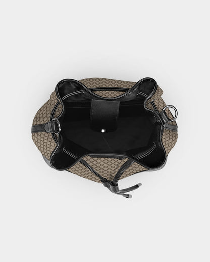 Mushroom Goozi Mini Drawstring Bucket Bag