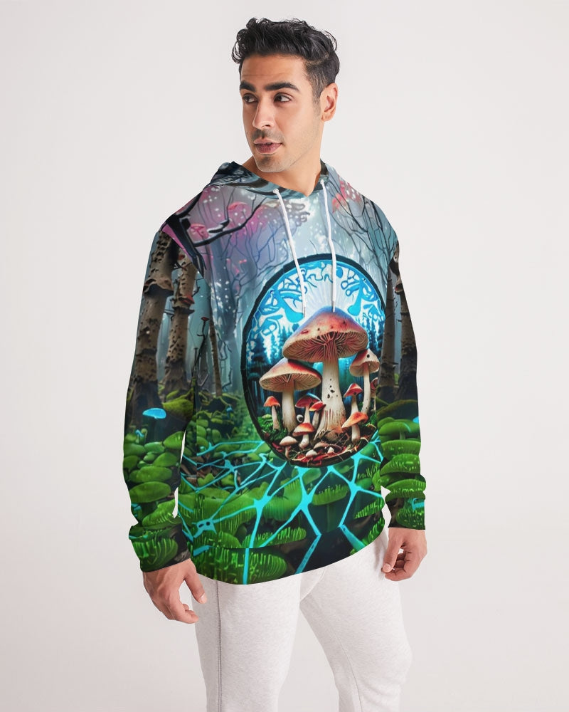 exhalted Forest of Fungi Men's All-Over Print Hoodie