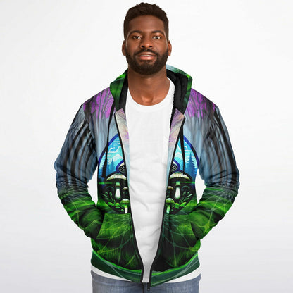 Fungi Forest 2 Microfleece Ziphoodie