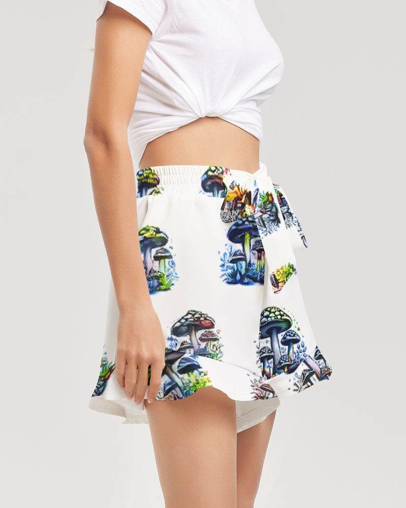 Mushy Rainbows Women's Ruffle Shorts