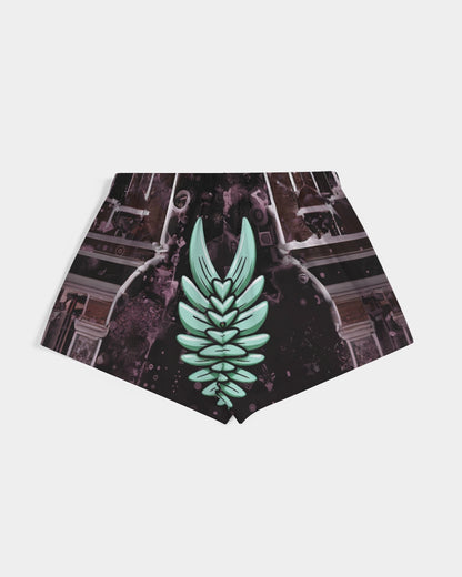 Happy Fungi Women's Satin Pajama Shorts