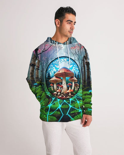 exhalted Forest of Fungi Men's All-Over Print Hoodie