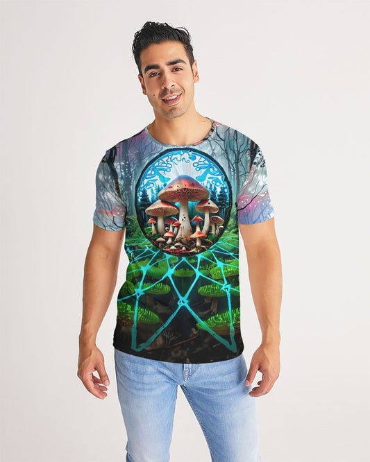 exhalted Forest of Fungi Men's All-Over Print Tee