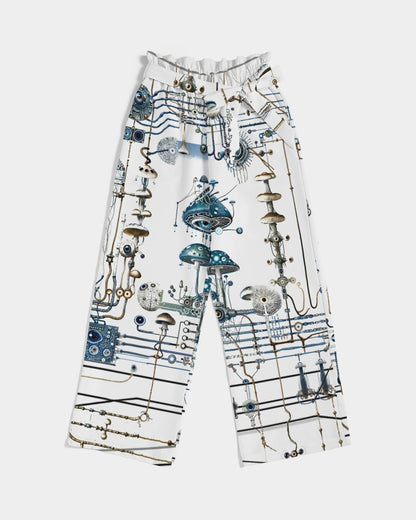 Mushroom Circuitry High-Rise Wide Leg Pants