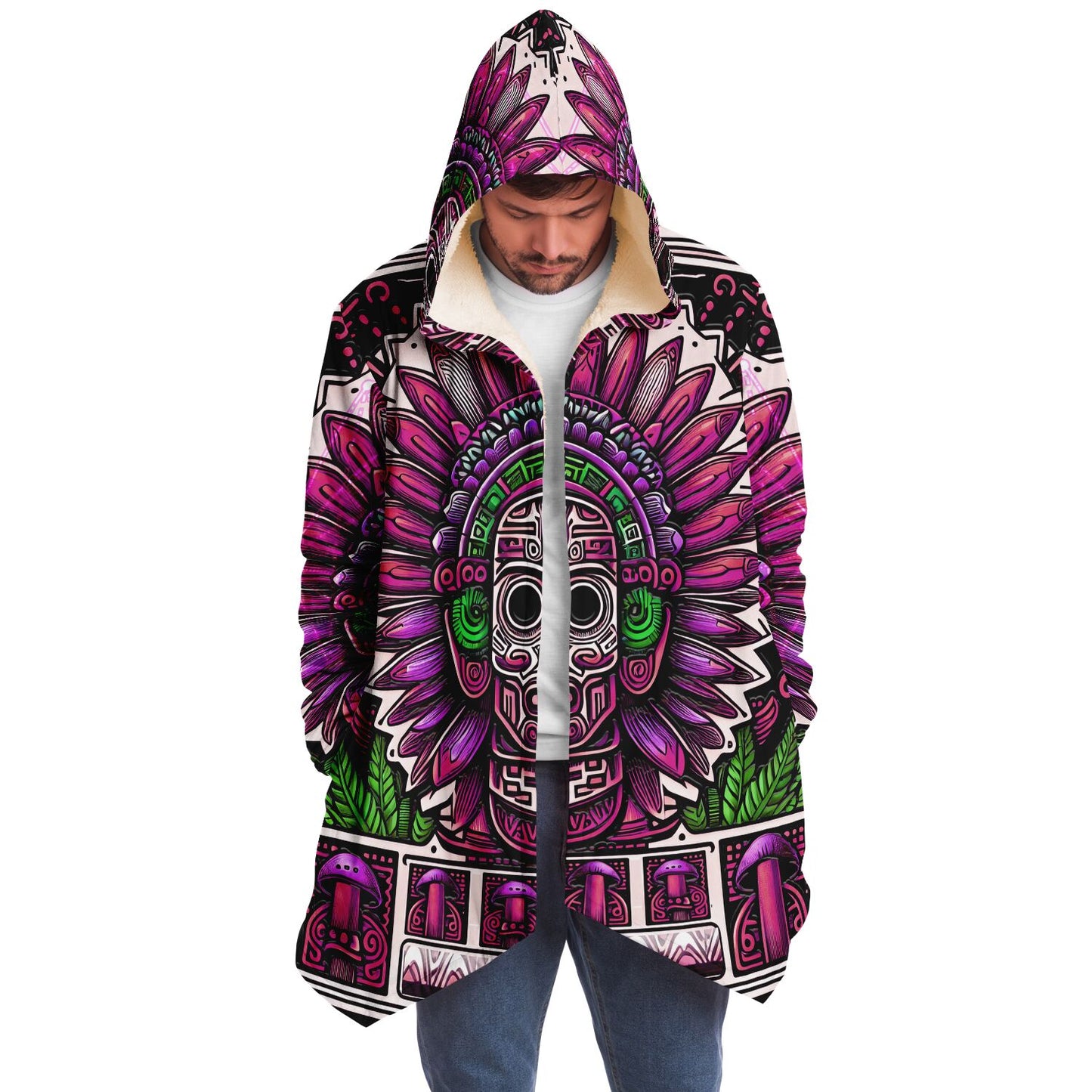 Techno Shaman - Microfleece Cloak