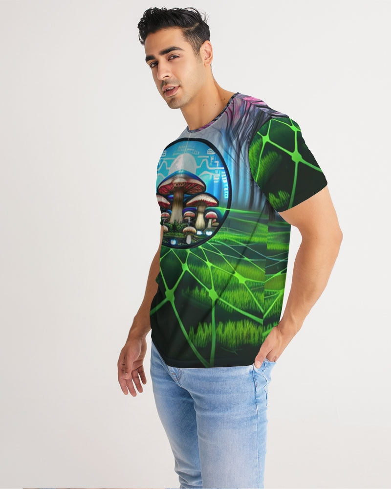 Red Tip Forest Men's All-Over Print Tee