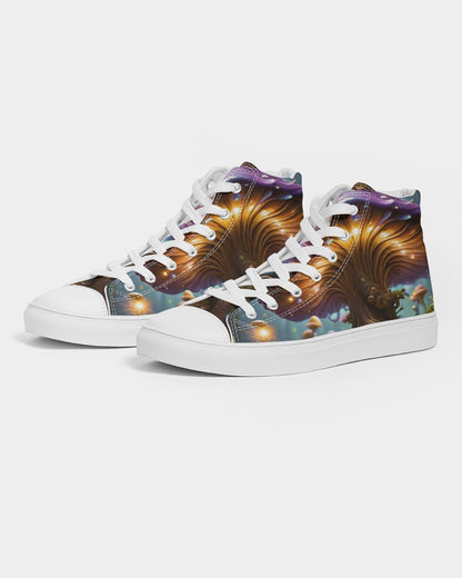 Opulence Men's Hightop Canvas Shoe