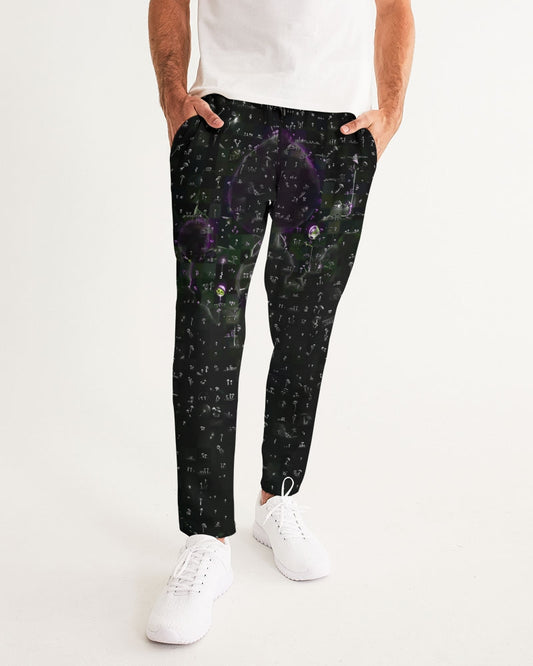 Mushroom Grid Men's Joggers