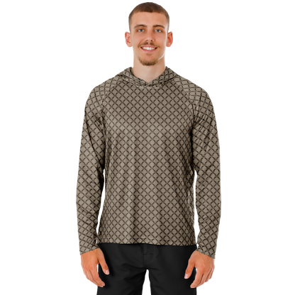 Mushroom Guzzi Long Sleeve Hooded Performance Shirt