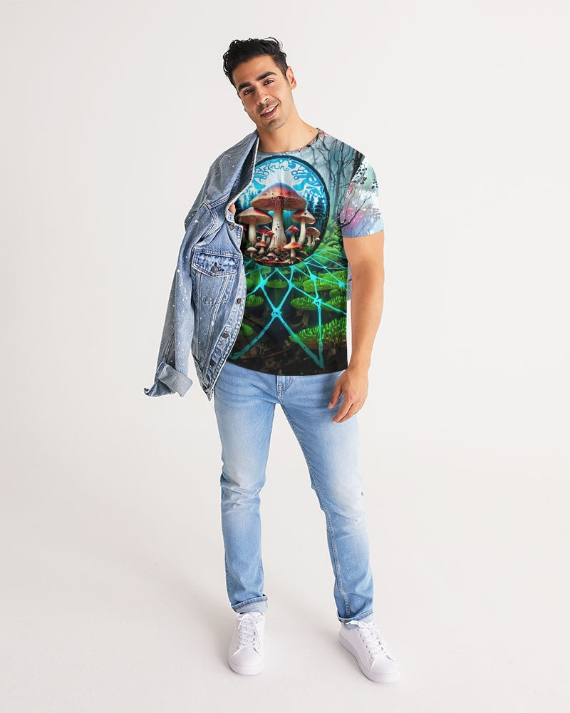 exhalted Forest of Fungi Men's All-Over Print Tee