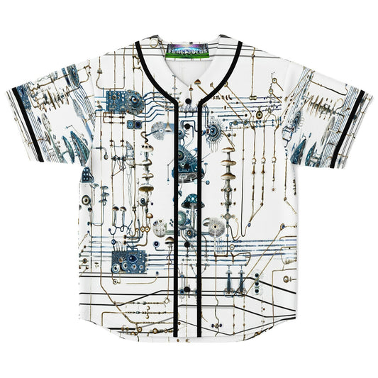 Mushroom Circuitry Baseball Jersey