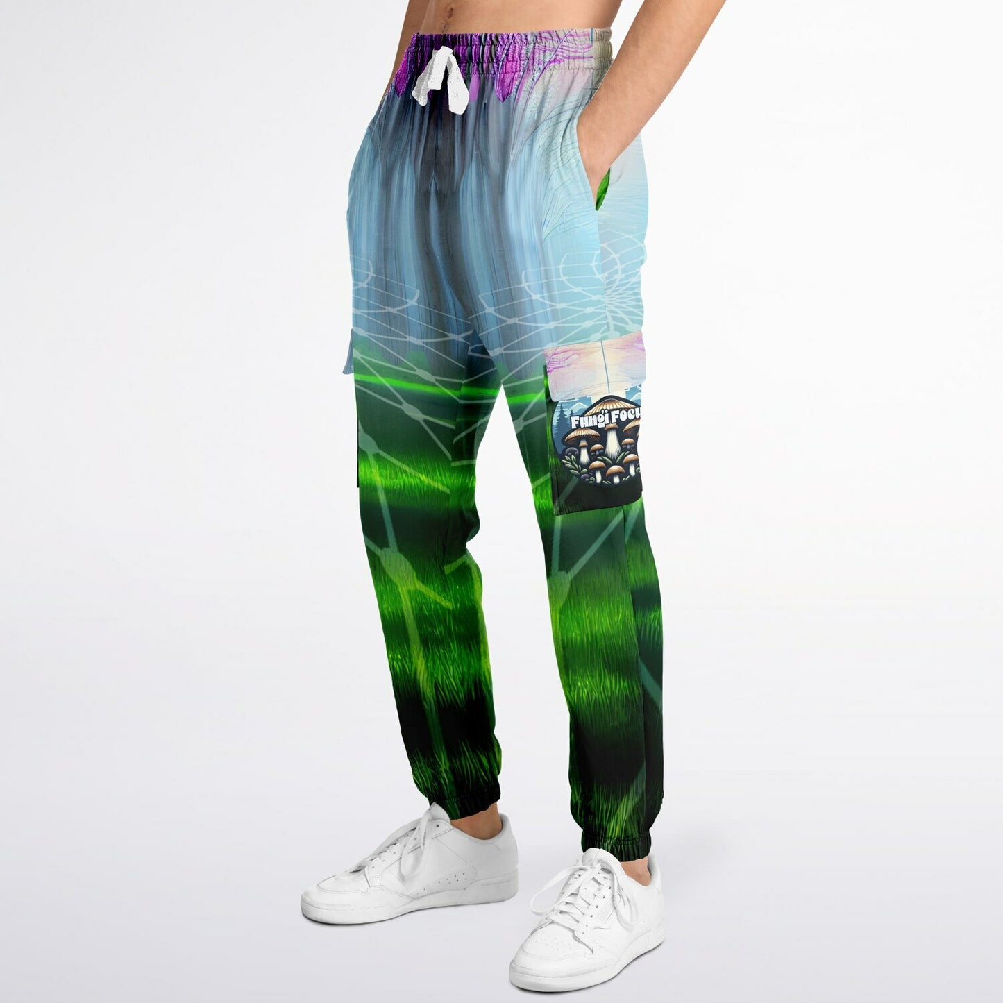 Fungi Forest Athletic Cargo Sweatpants