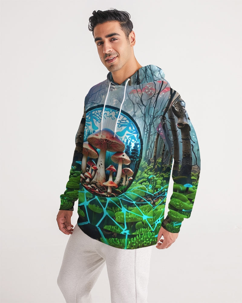 exhalted Forest of Fungi Men's All-Over Print Hoodie