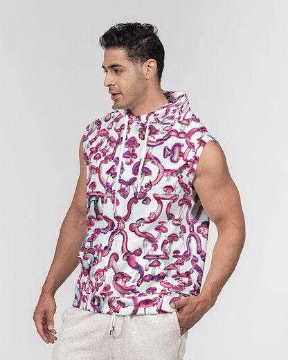 Penis Envy Men's All-Over Print Heavyweight Sleeveless Hoodie