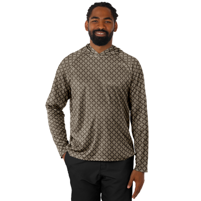 Mushroom Guzzi Long Sleeve Hooded Performance Shirt