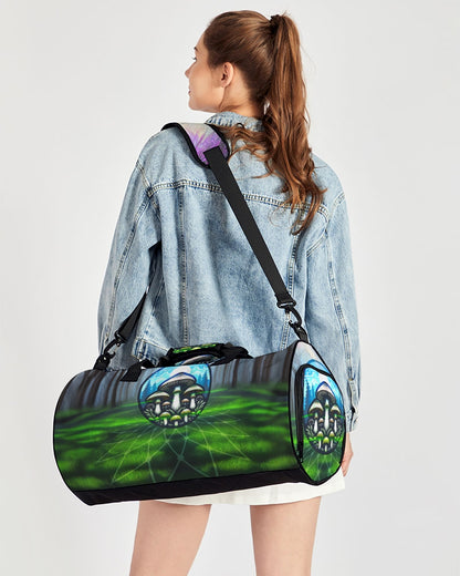 Fungi Focus Forest Sports Duffle Bag