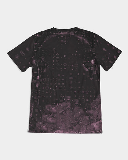 Pink Mushroom pattern Men's All-Over Print Tee