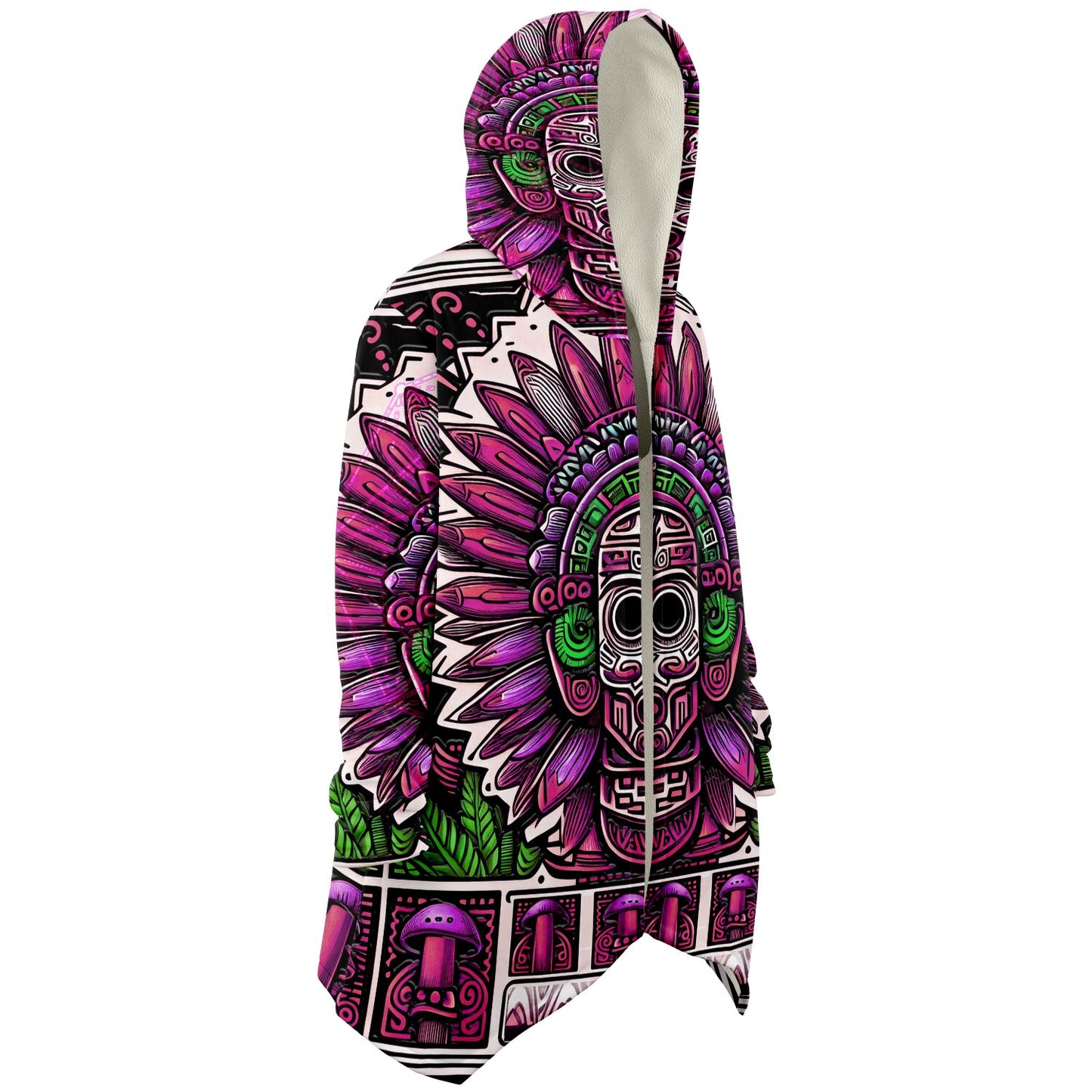 Techno Shaman - Microfleece Cloak