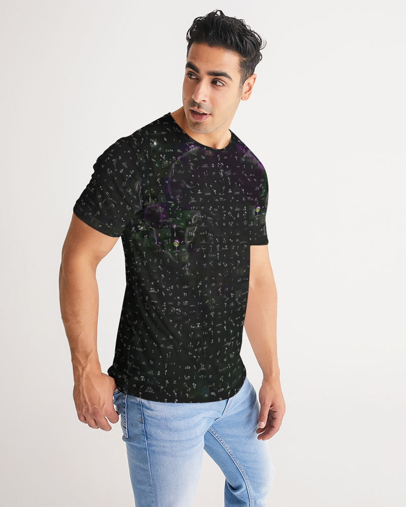 Mushroom Grid Men's Tee