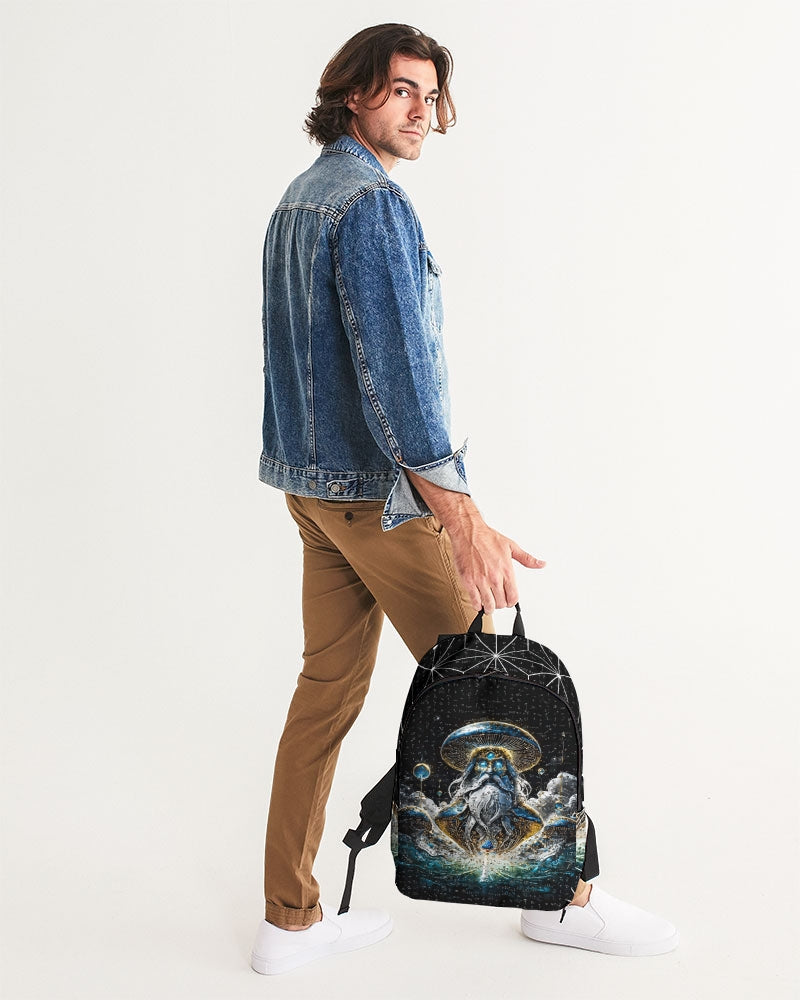 All Seeing Mushroom Lord Large Backpack