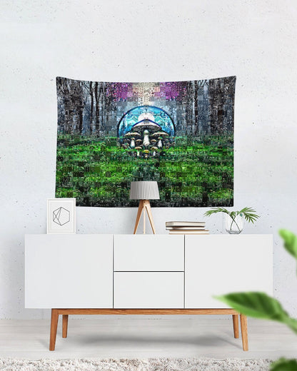 Fungi Forest Among Us Tapestry 80"x60"