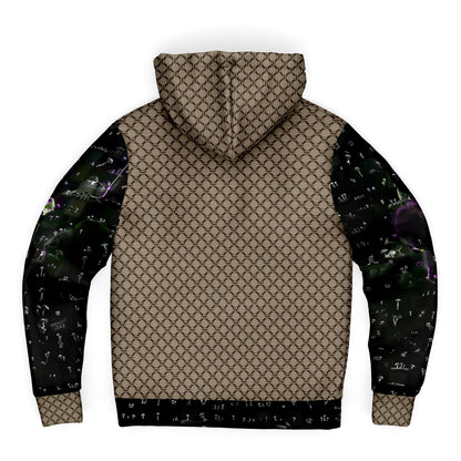 Mushroom Guzzi Microfleece Zip-up hoodie