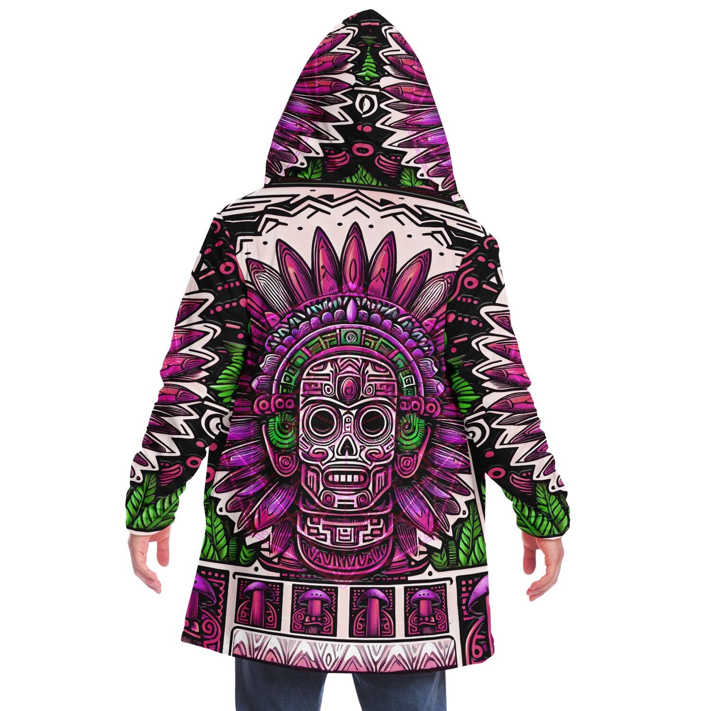 Techno Shaman - Microfleece Cloak