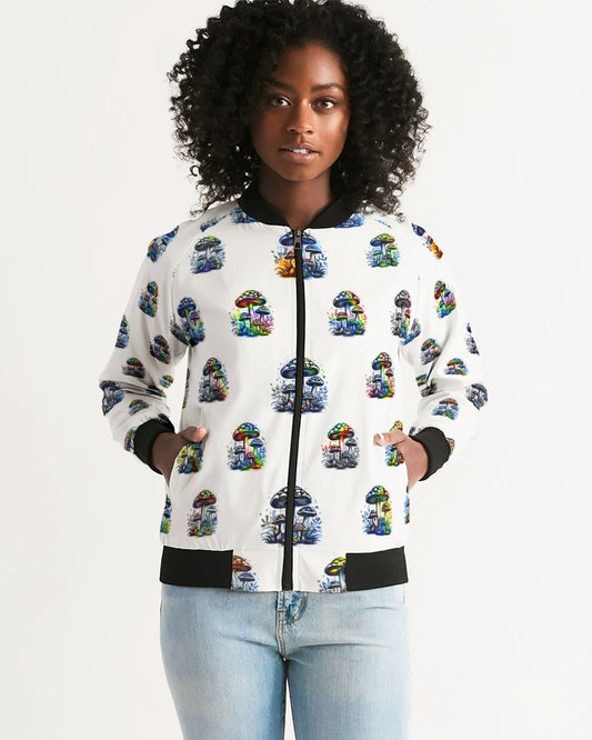 Mushy Rainbows Women's Bomber Jacket