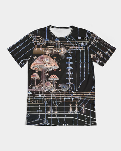 Mushroom Circuitry Dark Tee