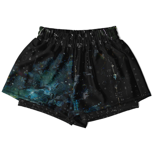 Acid Trip Women's 2-in-1 Shorts