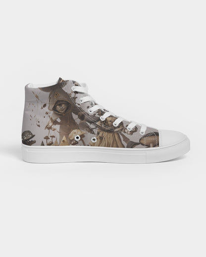 pyramids Men's Hightop Canvas Shoe