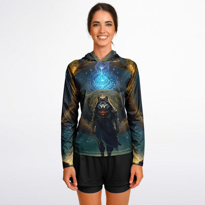 Magic Beast Women's Long Sleeve Hooded Performance Shirt