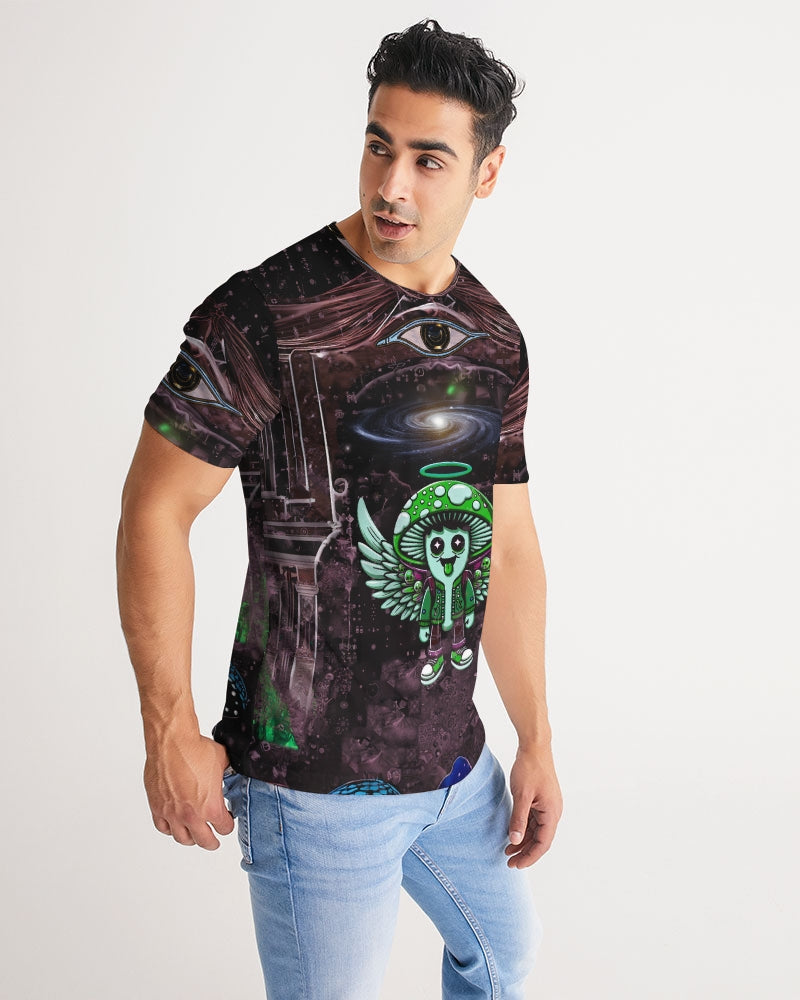 Happy Fungi Men's All-Over Print Tee