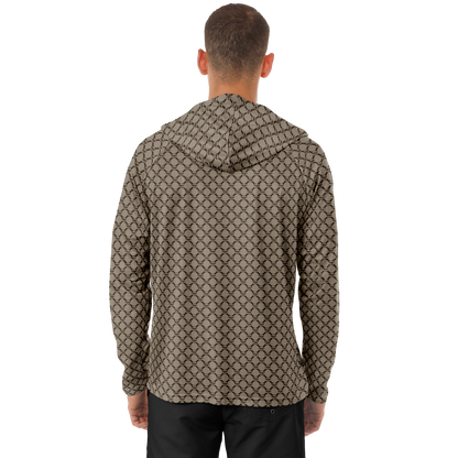 Mushroom Guzzi Long Sleeve Hooded Performance Shirt