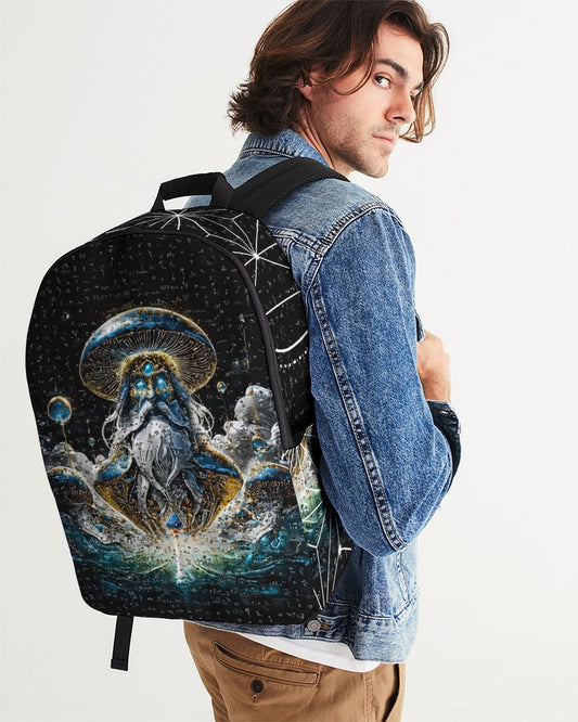 All Seeing Mushroom Lord Large Backpack