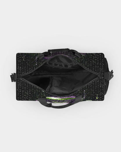 Mushroom Grid Sports Duffle Bag