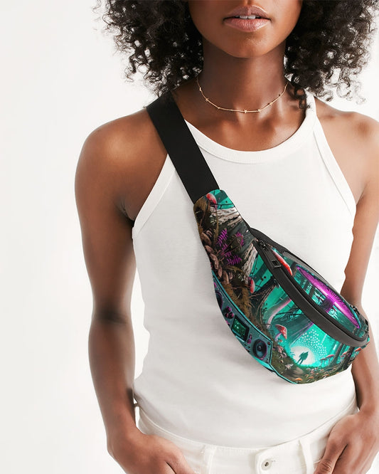 Lost DJ Crossbody Sling Bag