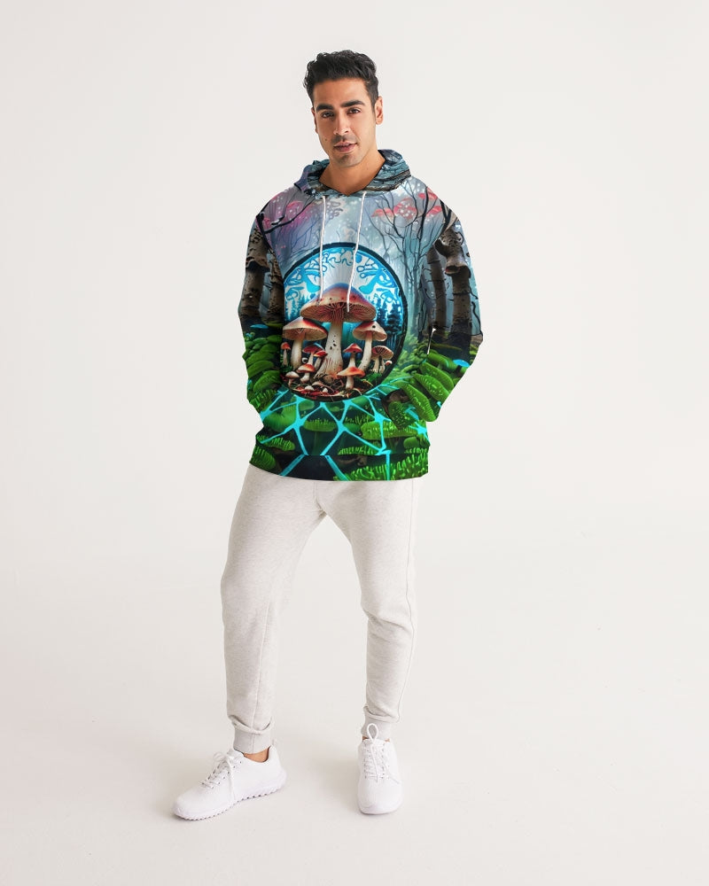 exhalted Forest of Fungi Men's All-Over Print Hoodie