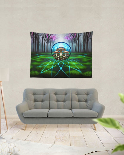 Another Fungi Forest Tapestry 80"x60"