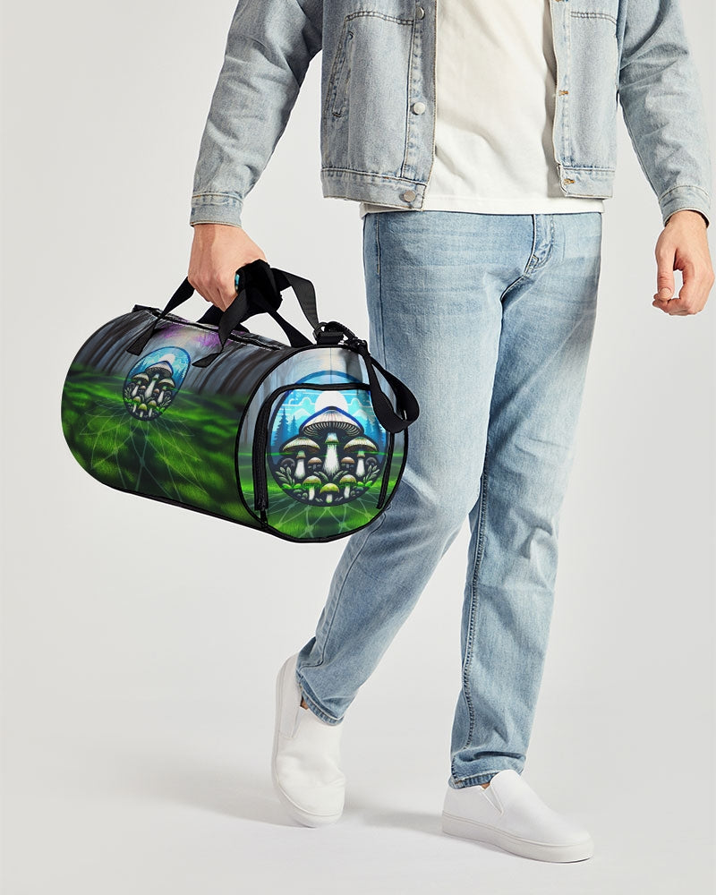 Fungi Focus Forest Sports Duffle Bag