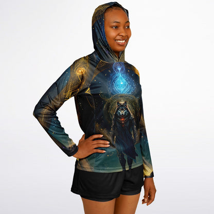 Magic Beast Women's Long Sleeve Hooded Performance Shirt