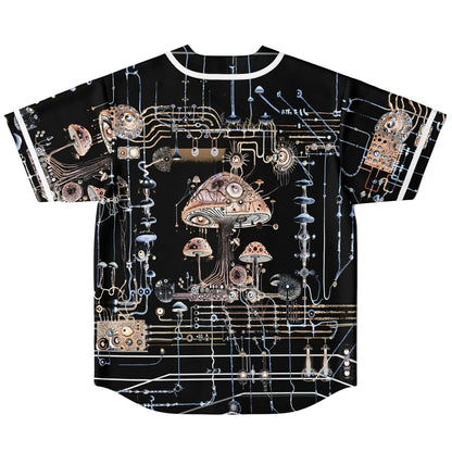 Mushroom Circuitry Reversible Baseball Jersey