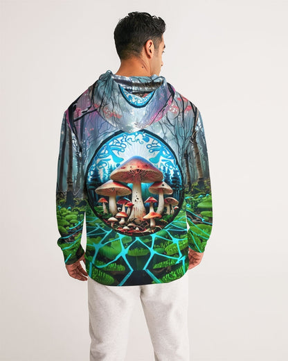 exhalted Forest of Fungi Men's All-Over Print Hoodie