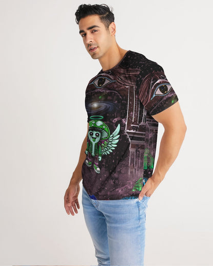 Happy Fungi Men's All-Over Print Tee