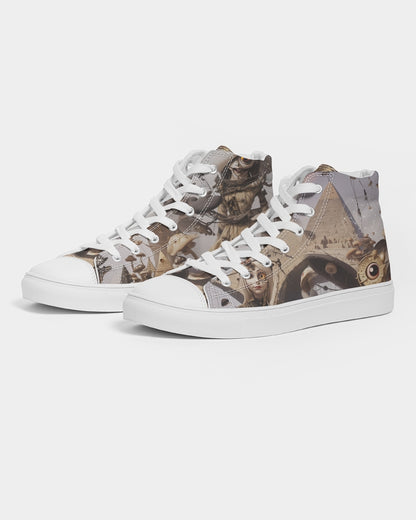 pyramids Men's Hightop Canvas Shoe