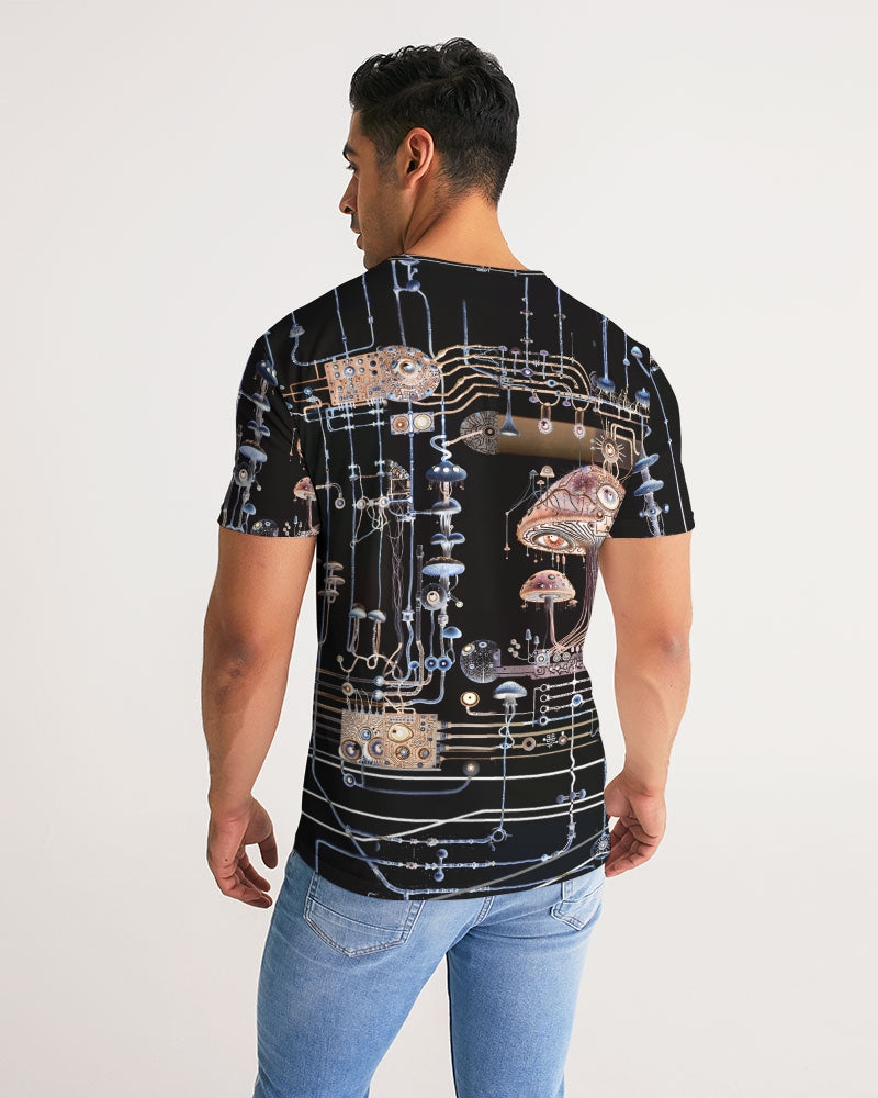 Mushroom Circuitry Dark Tee